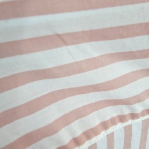 American Eagle Relaxed Fit Men's Pink Striped Button Down Shirt Size M - Picture 9 of 13